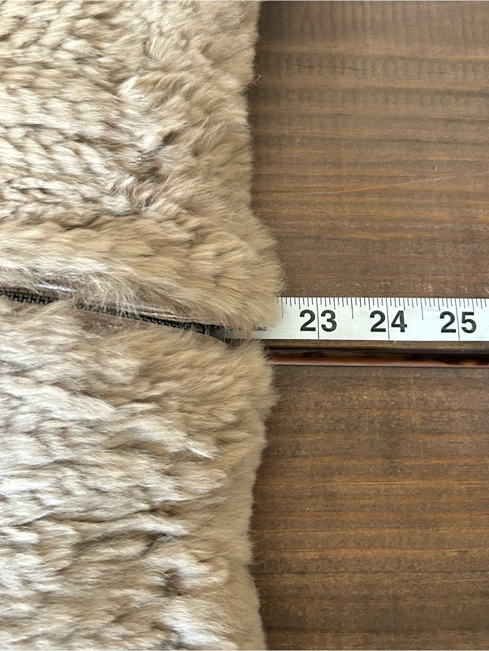June Real Rabbit  Fur Zip Jacket  XS - Picture 5 of 7